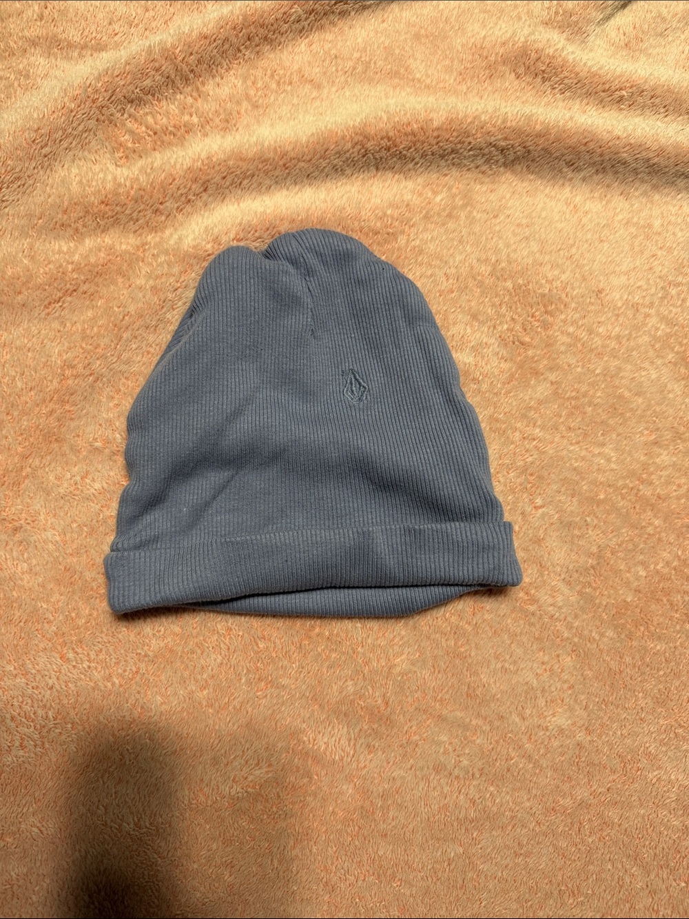 Volcom Men's Slate Gray Knit Beanie